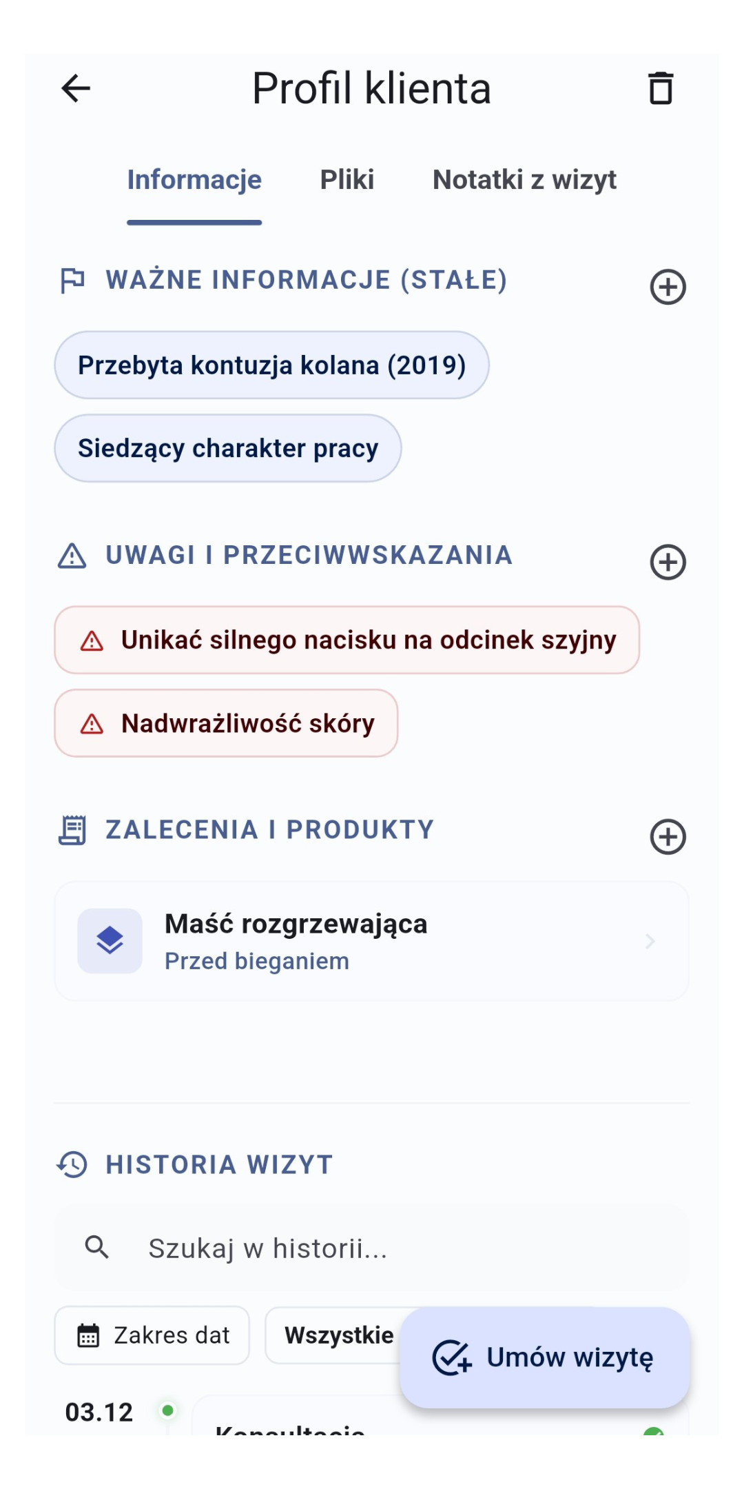 Zrzut ekranu aplikacji 9